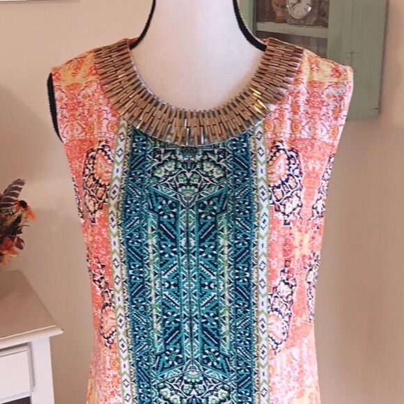 Sandra Darren Colorful Soft Knit Cleopatra Boho - Picture 2 of 11